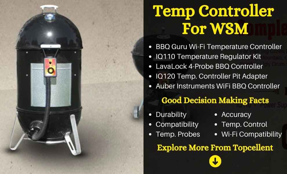 LavaLock ATC-3 BBQ Wi-Fi BBQ Temperature Controller w/ Bluetooth - 4-probe  35CFM Smoker Pit PID