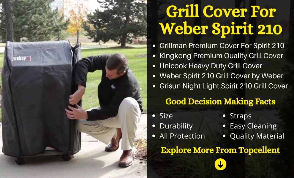 best grill cover for weber spirit 210