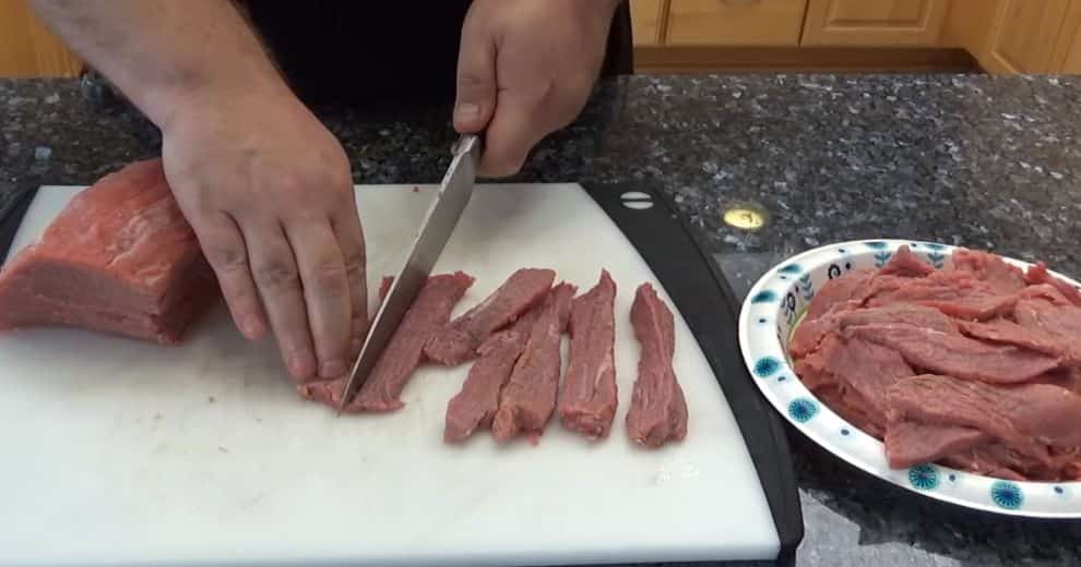 Slicing The Meat