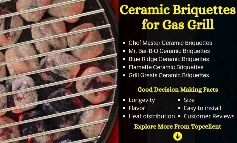 Best Ceramic Briquettes for Gas Grill