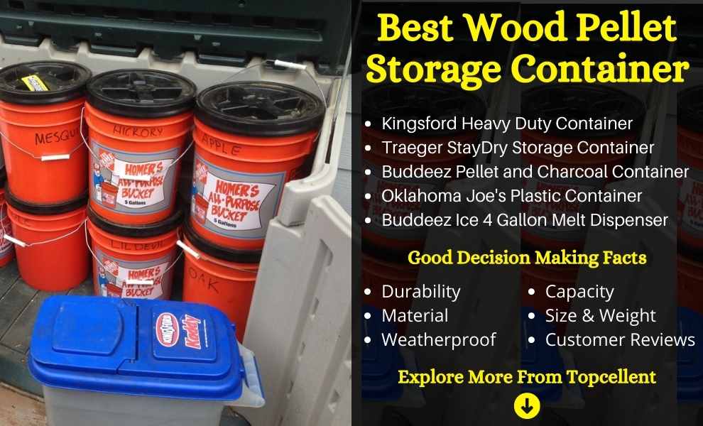 Wood Pellet Storage Container