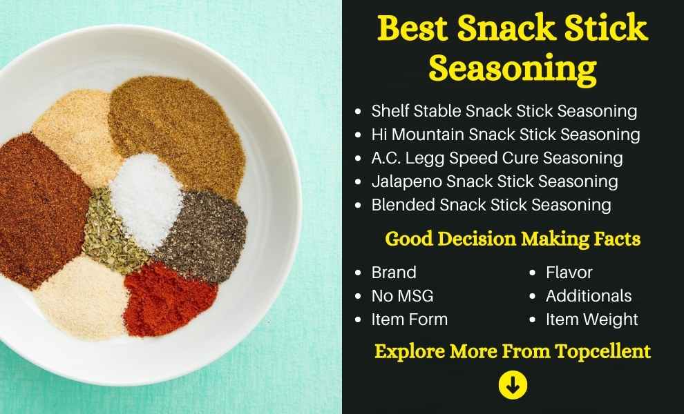 best snack sticks seasoning
