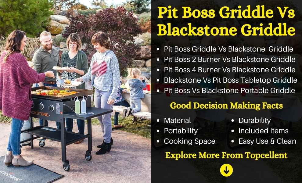 pit boss griddle vs blackstone griddle