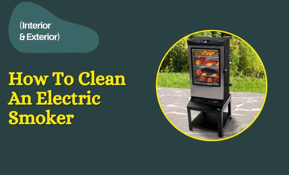 how to clean an electric smoker