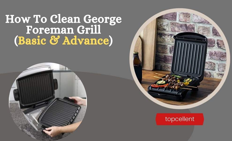 how to clean george foreman grill
