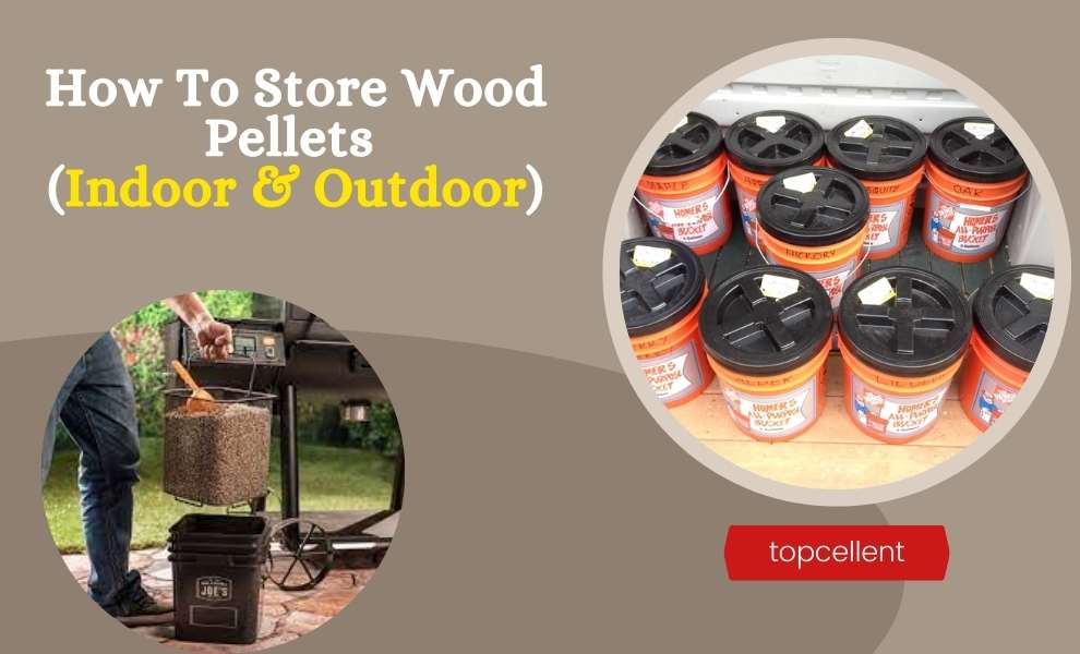 how to store wood pellets