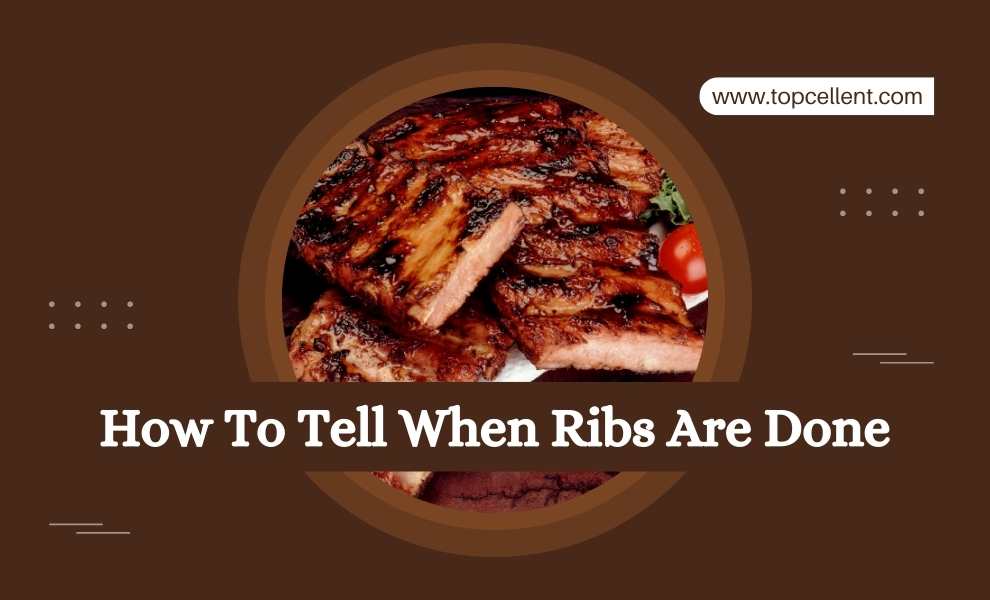 how to tell if ribs are done