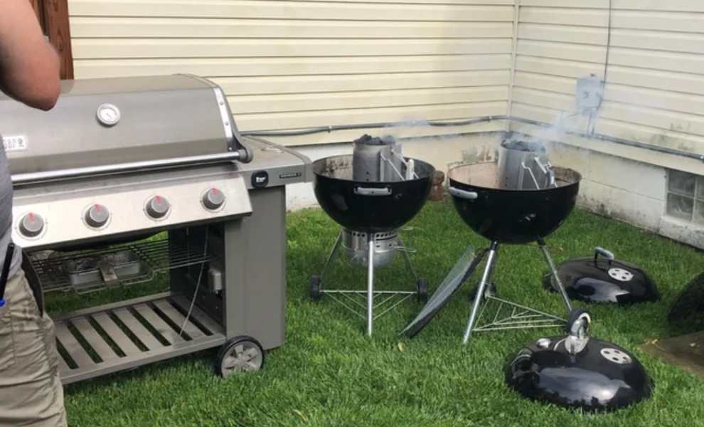 how to use charcoal grill vents