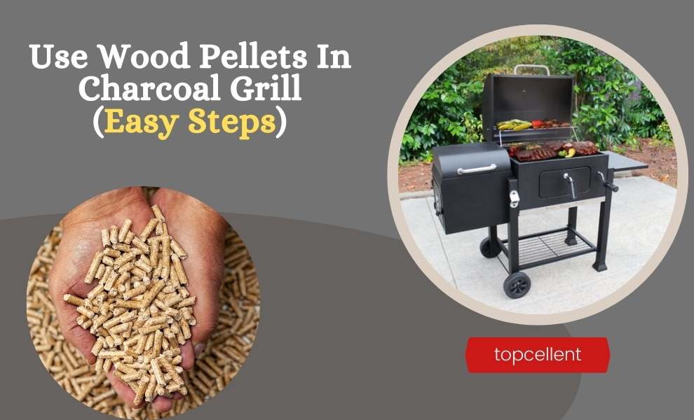 how to use wood pellets in charcoal grill