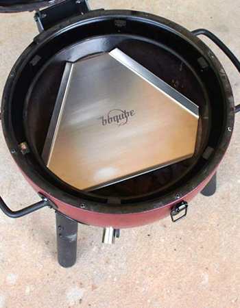 BBQube Stainless Steel Heat Deflector