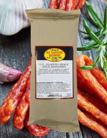 Jalapeno Snack Stick Seasoning By Old Plantation