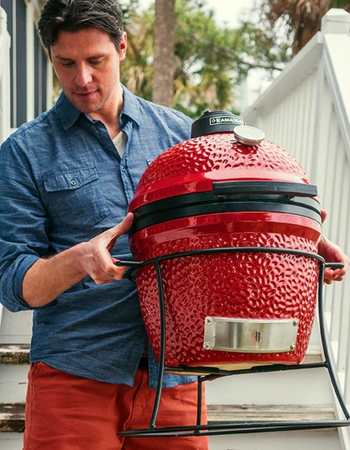 Kamado Joe Jr Portable Charcoal Grill 