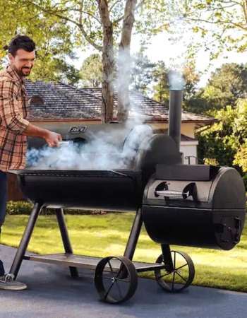 Longhorn Reverse Flow Smoker