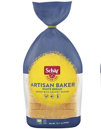 Schar Gluten-Free White Bread for Sandwich 