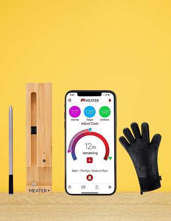 Smart Wireless Digital BBQ Thermometer with Glove