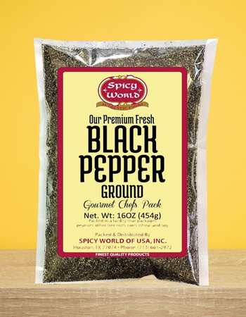 Spicy World Table Grind Black Pepper Powder
