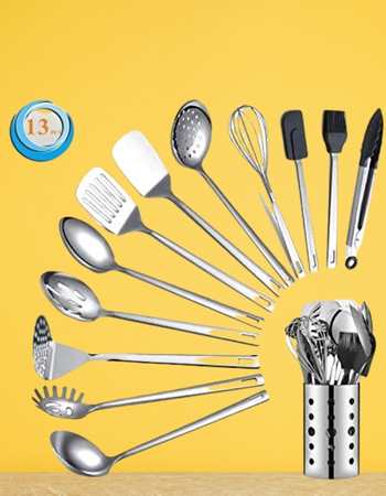 Stainless Steel Dishwasher Safe Utensils Set