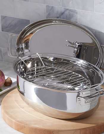 Viking 3 In 1 Roasting Pan With Lid (1)