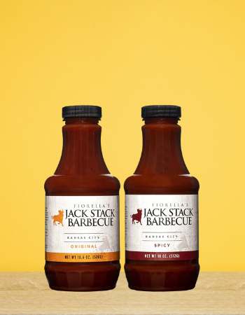 Jack Stack Original and Spicy Sauce Natural BBQ Sauce
