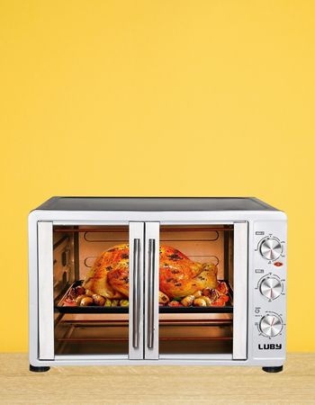 LUBY Large Toaster Oven Countertop