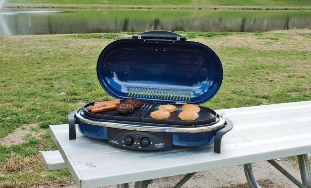 how to clean coleman roadtrip grill