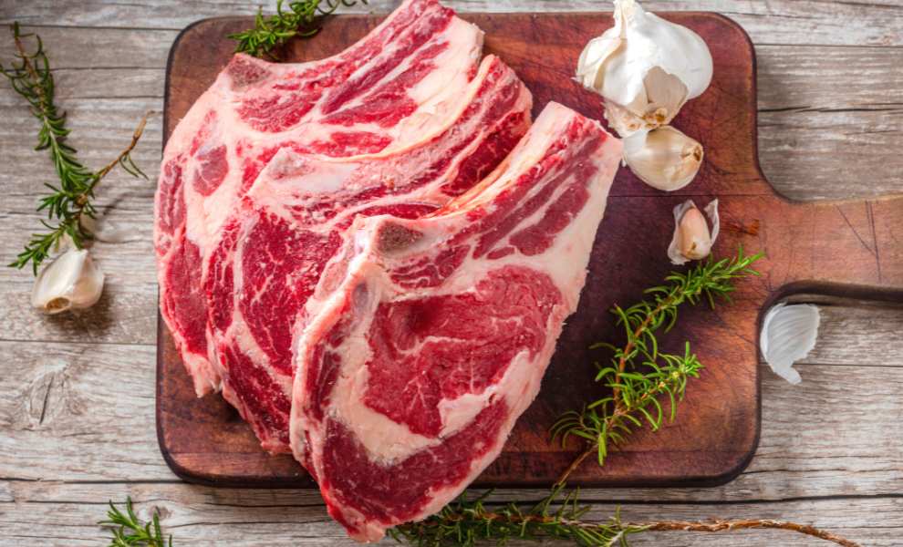how to cut a whole ribeye into steaks