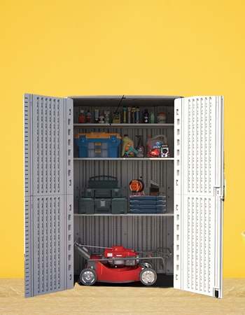 HOMSPARK Multi-purpose Durable Storage Cabinet