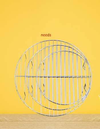 Stainless Steel Food Safe Round Cooking Rack