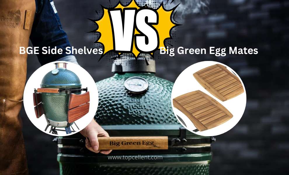big green egg shelves vs mates