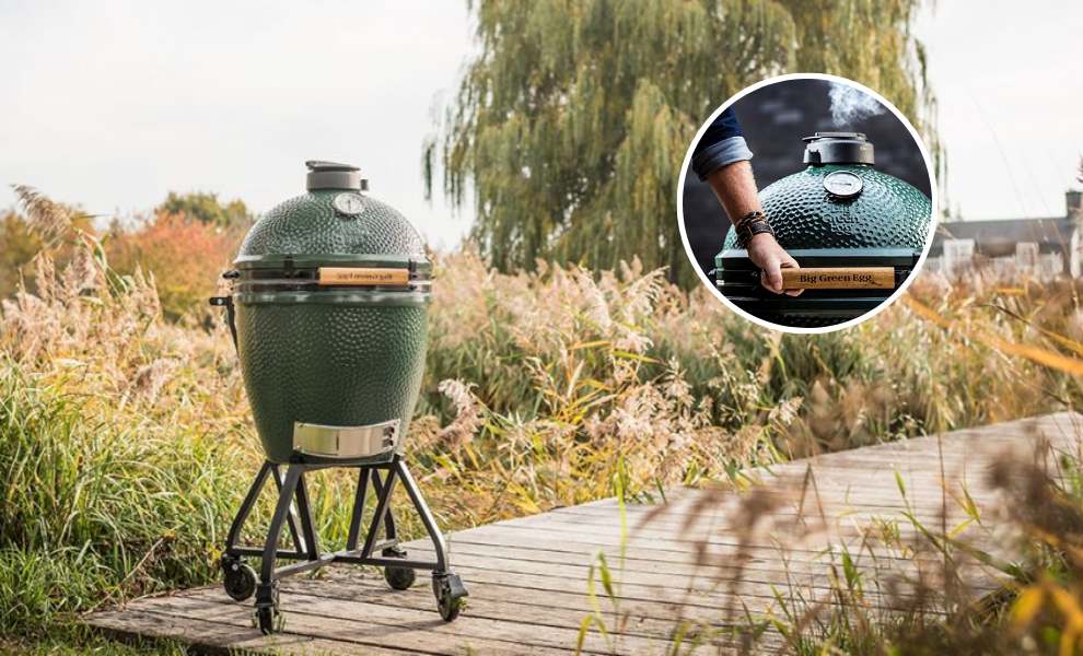 how to move a big green egg