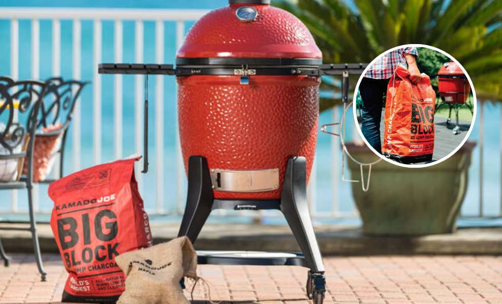 kamado joe charcoal storage