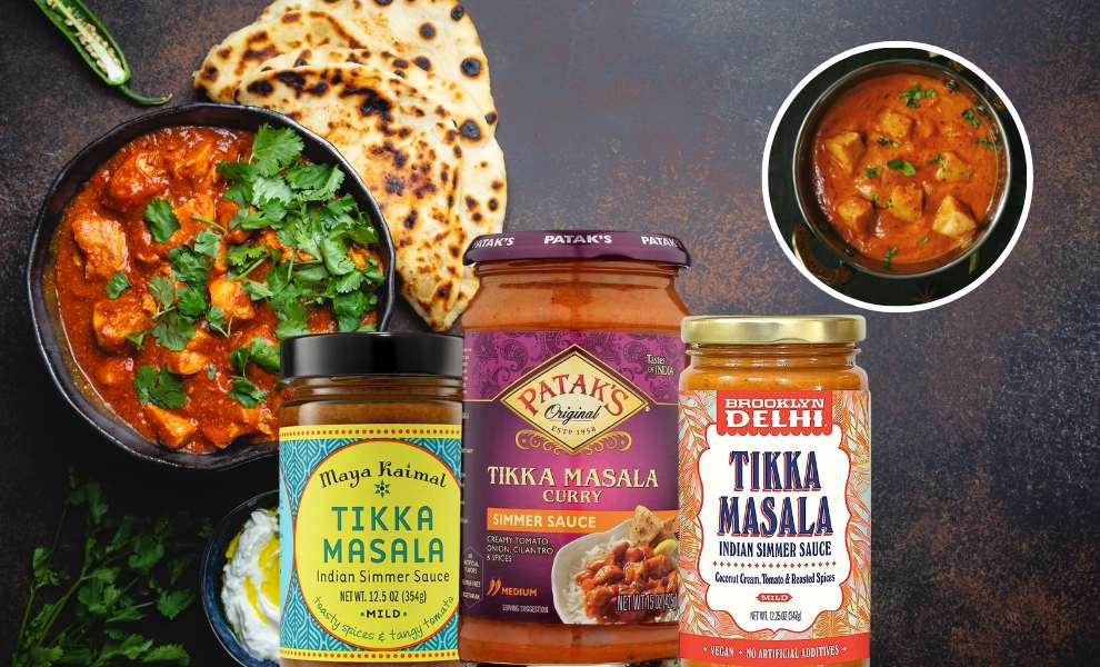 best tikka masala sauce jar