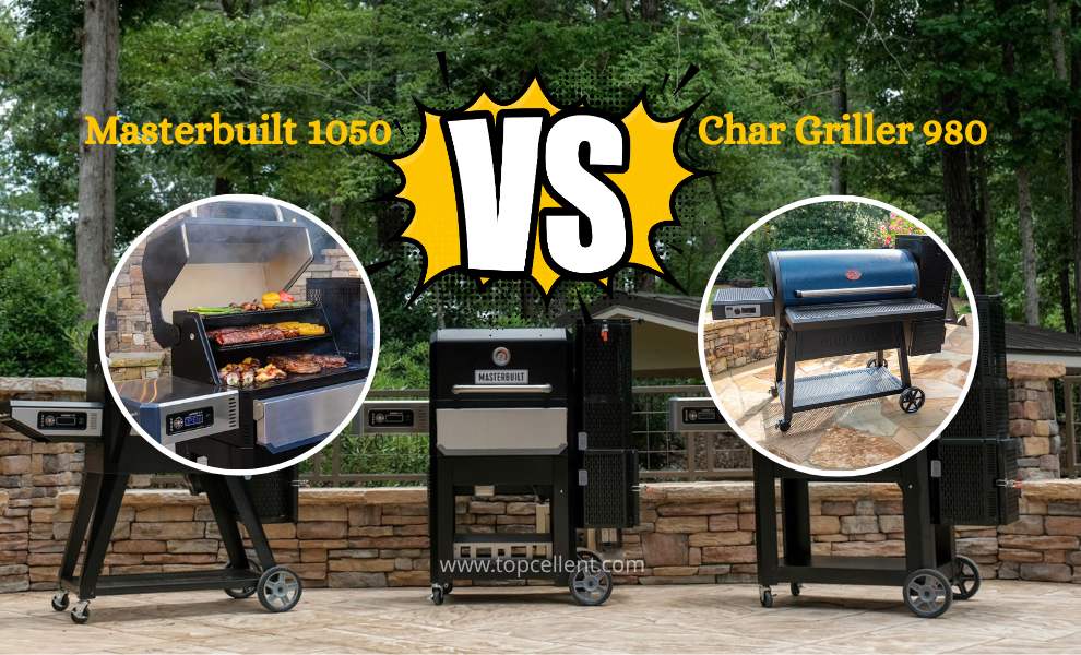 char griller 980 vs masterbuilt 1050