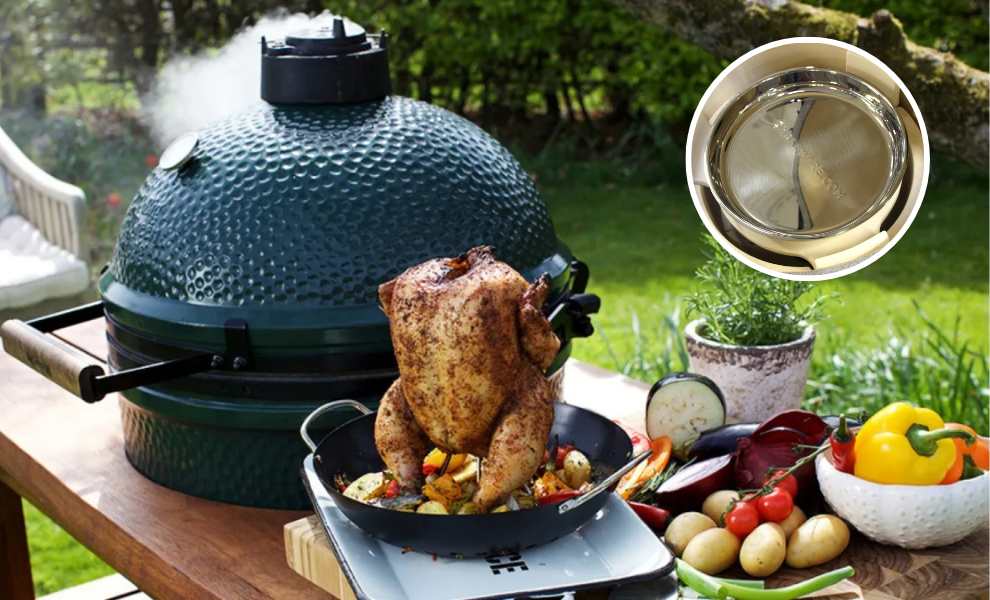 what size drip pan for large green egg