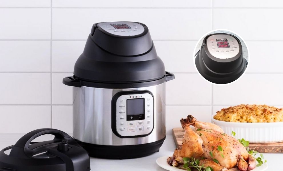 instant pot air fryer lid not working