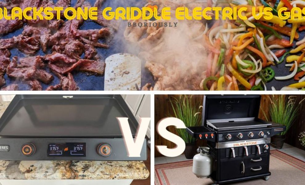blackstone griddle electric vs gas