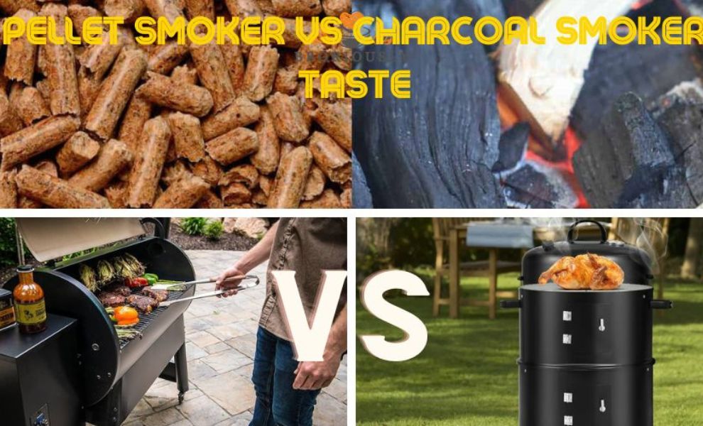 pellet smoker vs charcoal smoker taste