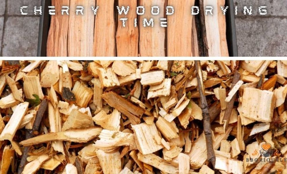 cherry wood drying time