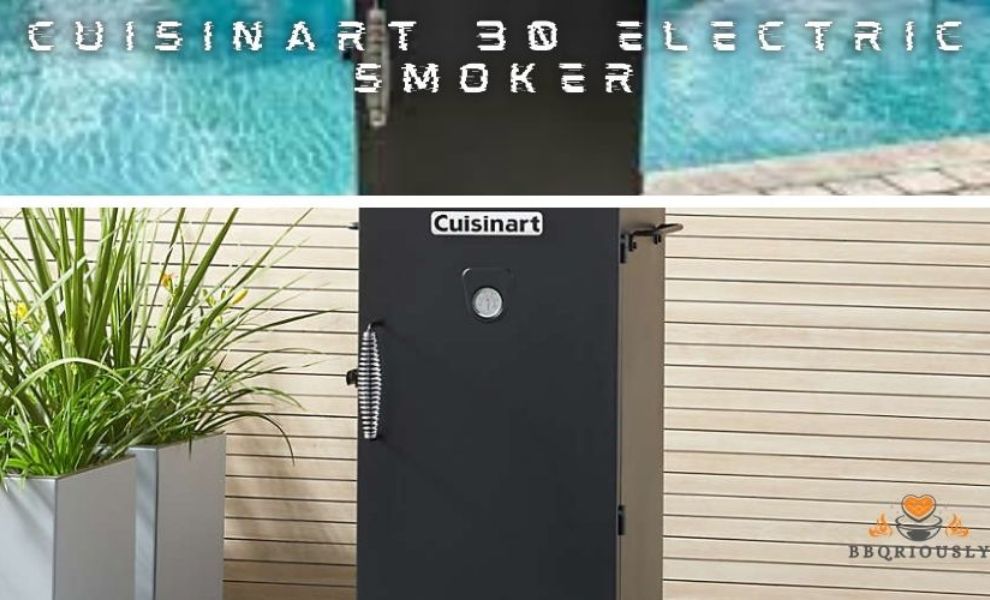 cuisinart 30 electric smoker