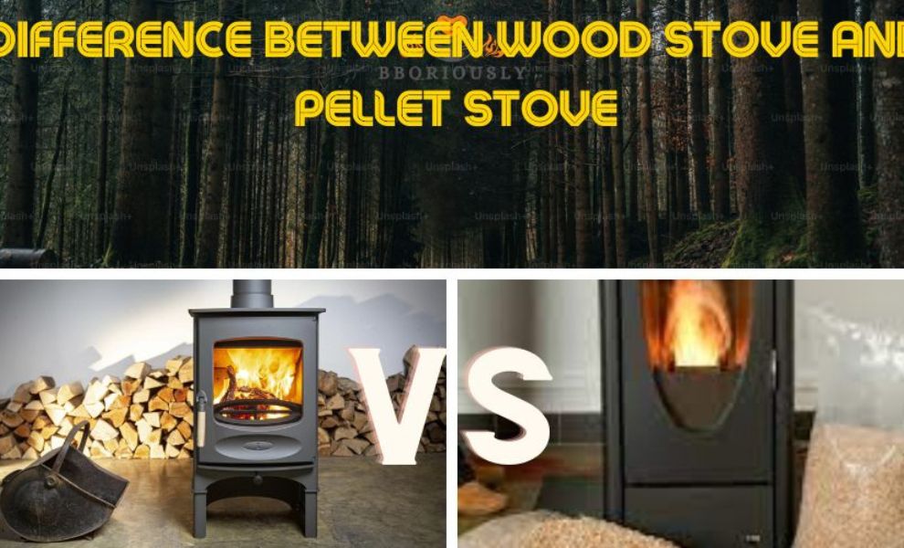 difference between wood stove and pellet stove