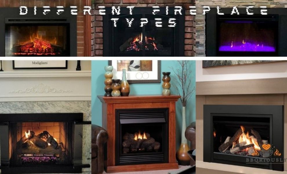 different fireplace types