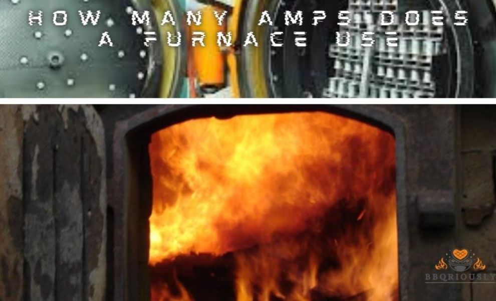 how many amps does a furnace use
