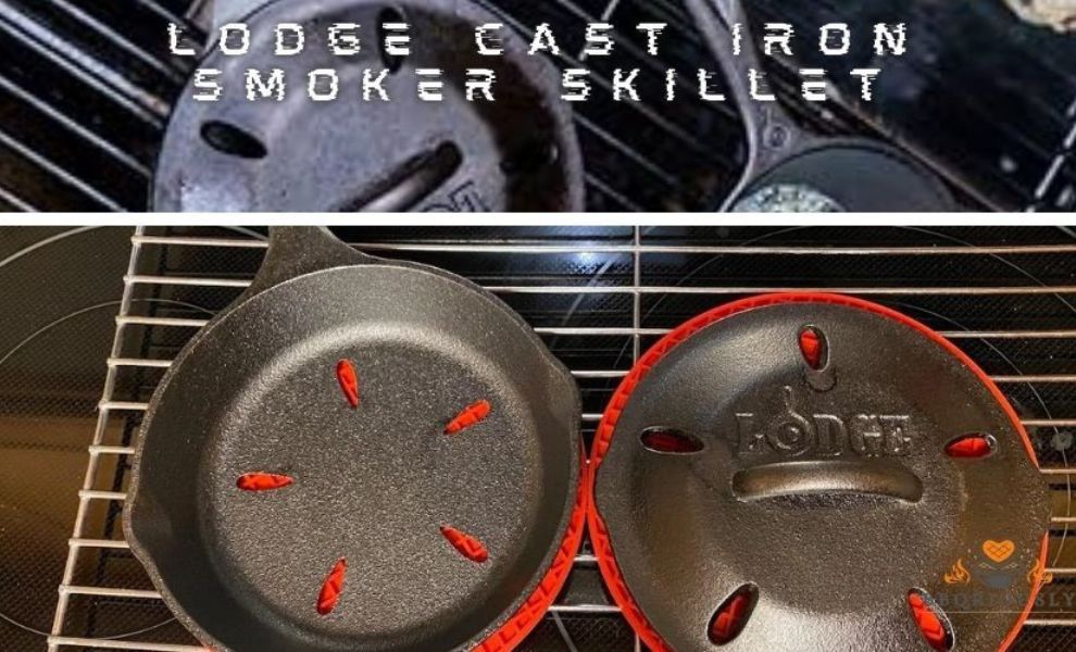 lodge cast iron smoker skillet