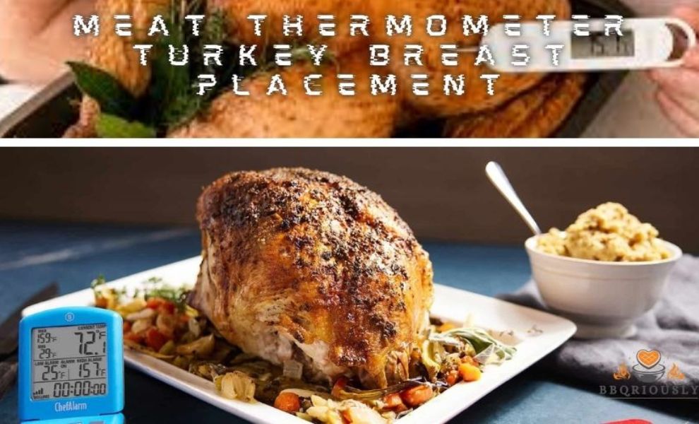 meat thermometer turkey breast placement