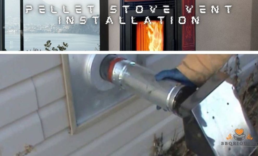 pellet stove vent installation