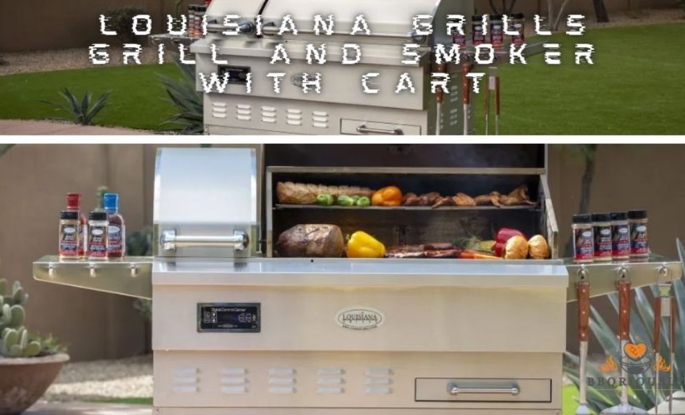 Louisiana Grills Grill and Smoker with Cart