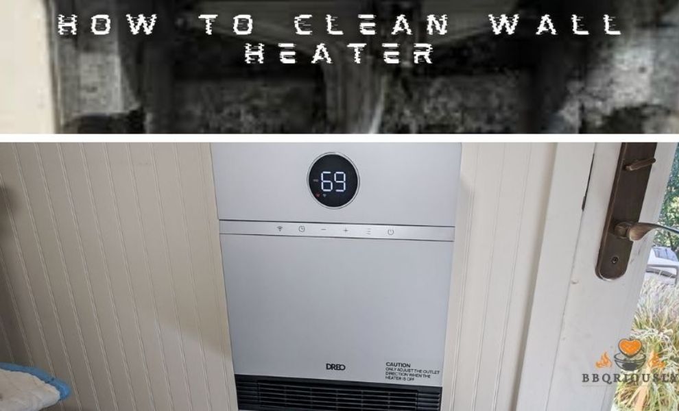 how to clean wall heater