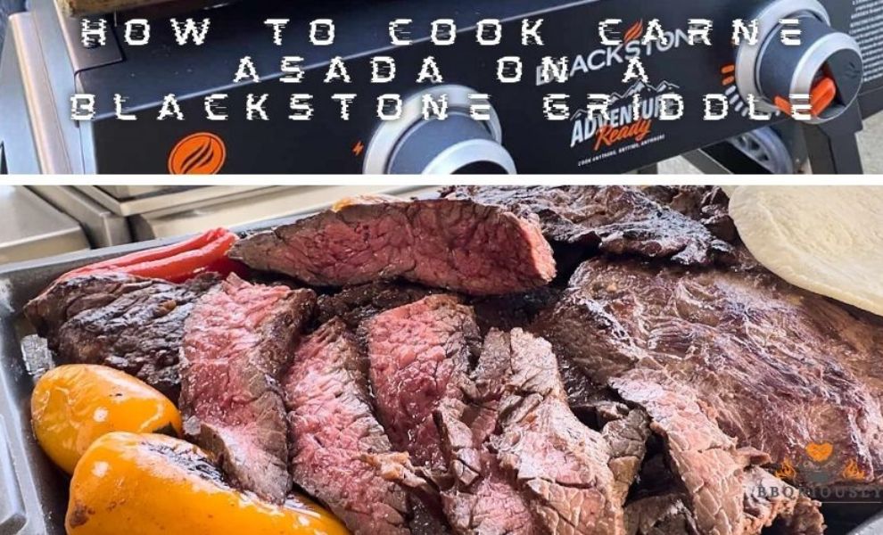 how to cook carne asada on a blackstone griddle
